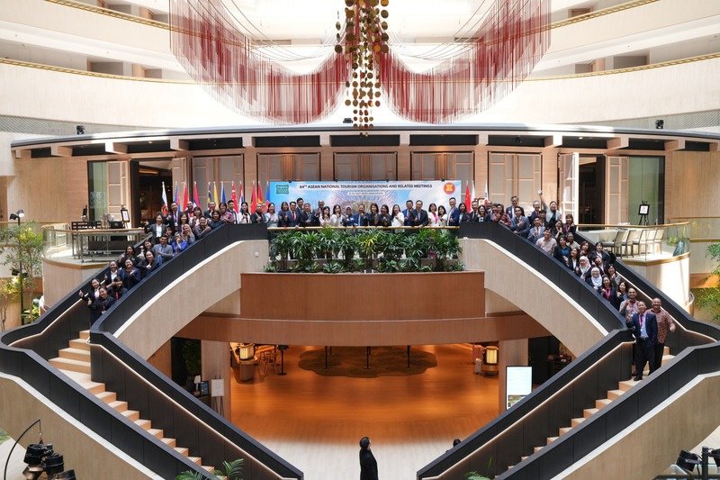 ASEAN Singapore Tourism Board venue atrium