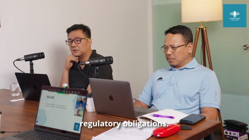 Ethikom Consultancy podcast recording session