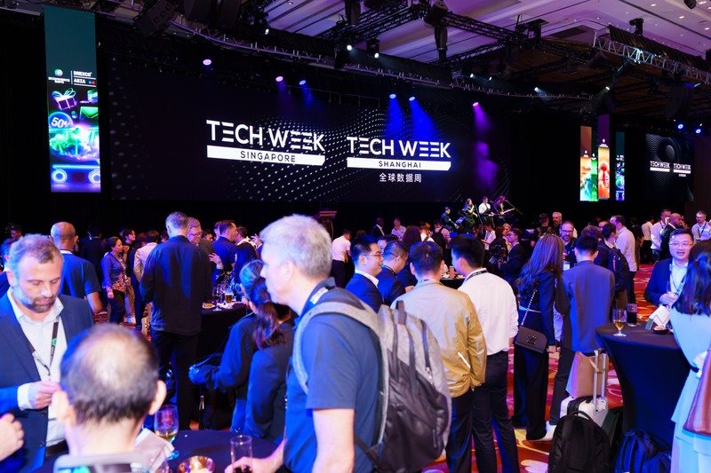 Tech Week Singapore expo floor