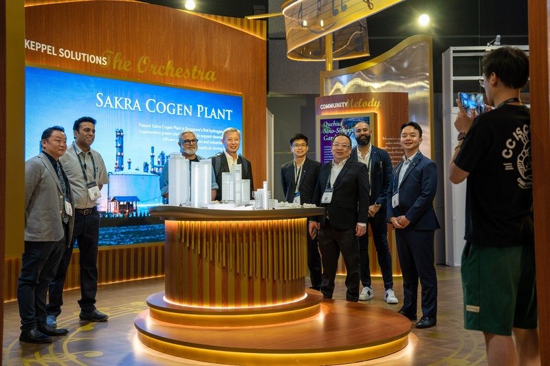 Keppel Solutions stage at World Cities Summit
