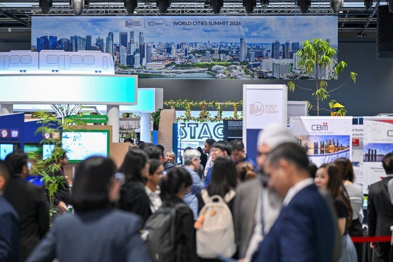World Cities Summit 2026 expo floor